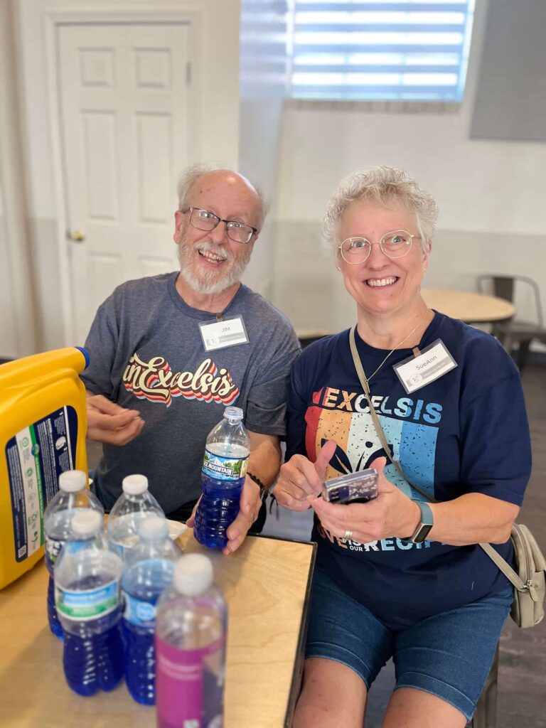 ComFe The Meehan at serving at the Community Fellowship.